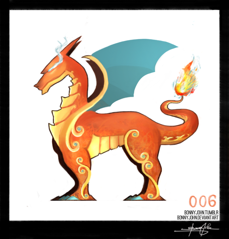 Illustration for article titled Charizard! Pokemon One a Day!